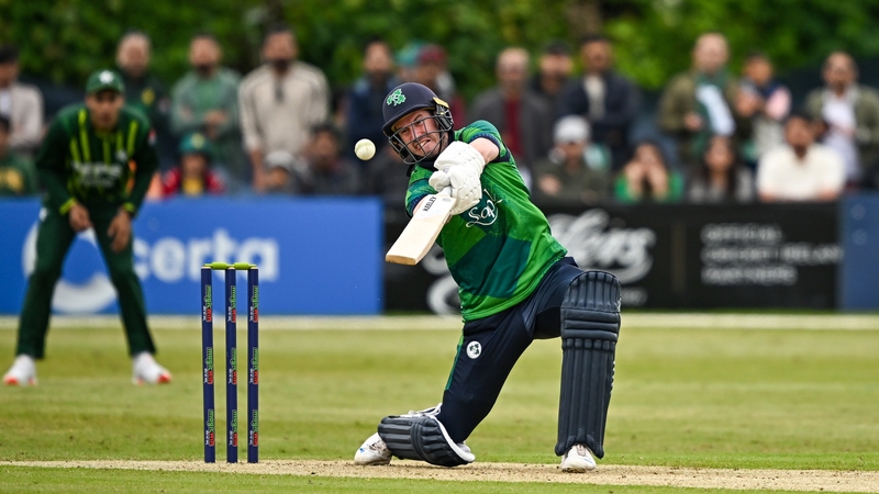 George Dockrell delivered 53 off 30 deliveries to secure three-run win for Ireland (file pic)