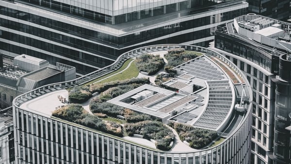 Roof gardens are among the areas that Ground Control carry out maintenance on