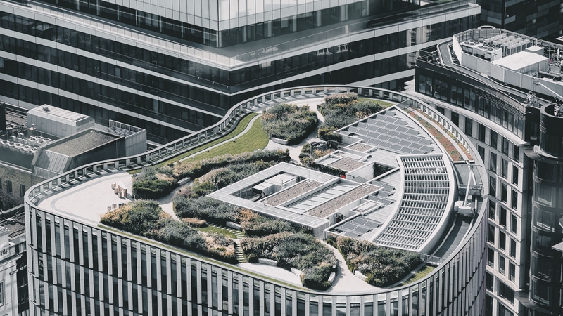 Roof gardens are among the areas that Ground Control carry out maintenance on