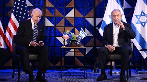 Months of US pressure to get Israel to change course in its Gaza military campaign was coming to the boil seven days ago (File image)