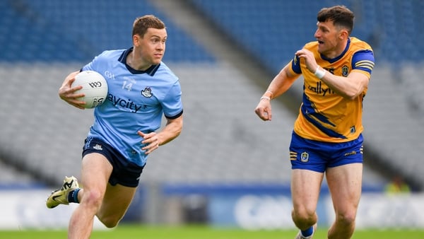 Con O'Callaghan fisted the ball in to put Dublin four clear