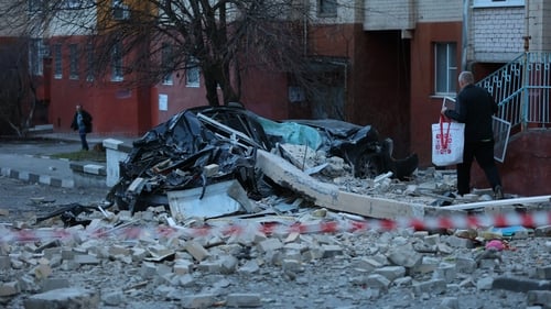 Twelve people were also injured after two shelling incidents in Belgorod