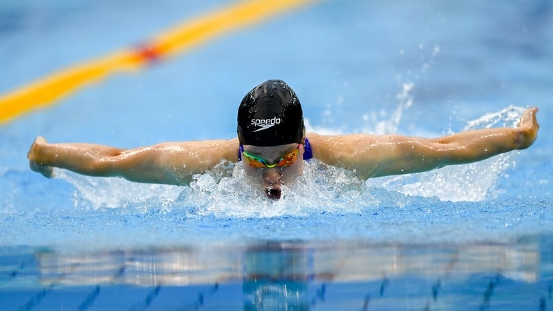 Ellen Walshe was the star of the show securing a second Olympic qualifying time in the 400m individual medley.