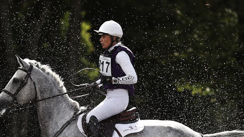 Georgie Campbell competing in 2022