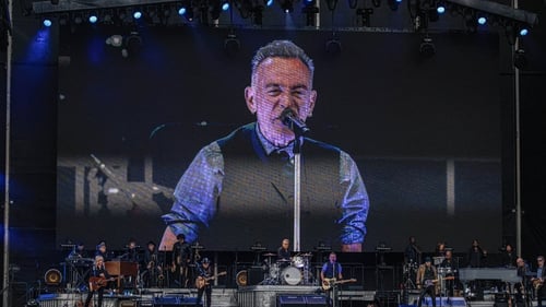 Bruce Springsteen in Kilkenny earlier this month