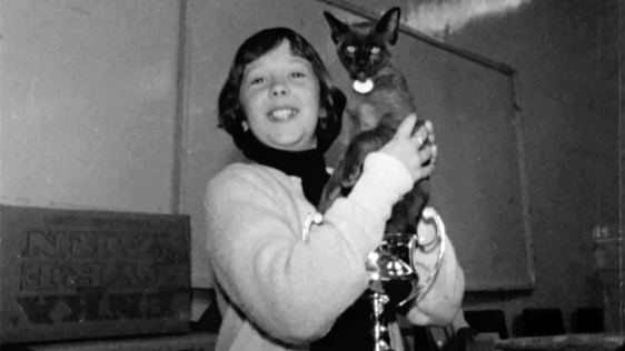 A winner at the Cat of the Year Show, held in the Mansion House in Dublin, 1969.