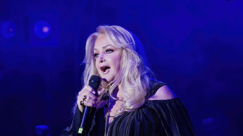 Bonnie Tyler: "I used to get really nervous about talking because of my very, very strong Welsh accent".