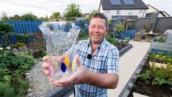 John Dooley celebrates his Super Garden win last week