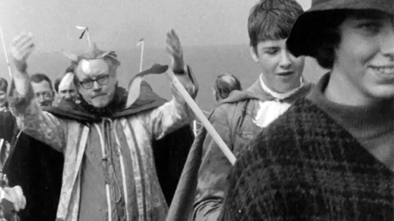 King of Dalkey Island John O'Donovan, 1969