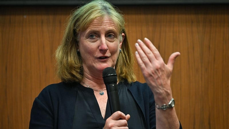 Sport Ireland CEO Dr Úna May spoke at the publication of the report in Dublin