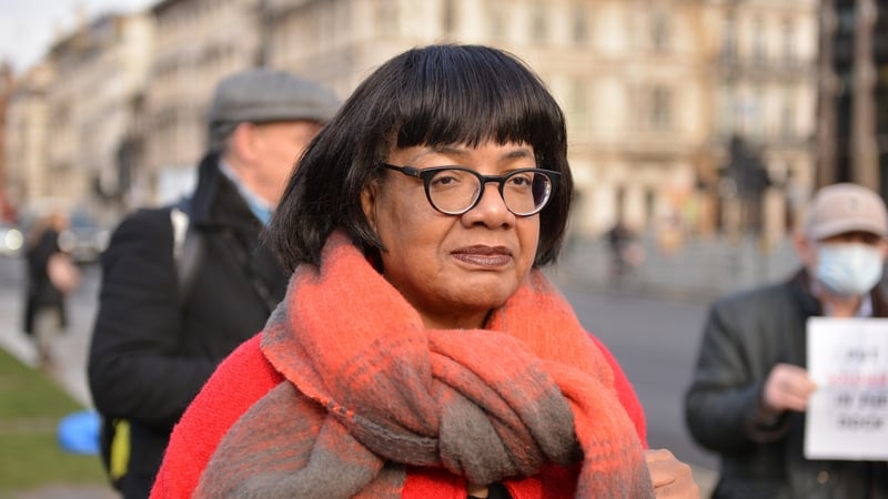 Diane Abbott was suspended last year after saying that the prejudice experienced by Jewish, Irish and Traveller people was similar to, but not the same, as racism (File image)