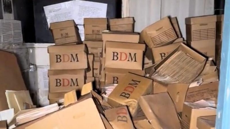 Snap ón bhfíseán a taifeadadh in Ospidéal Naomh Conall i gCo Dhún na nGall