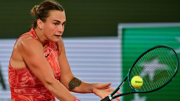 Aryna Sabalenka took over an hour to get the job done