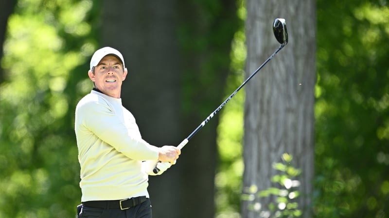 Rory McIlroy got things going on the back nine