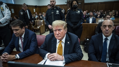 Donald Trump was found guilty of falsifying business records