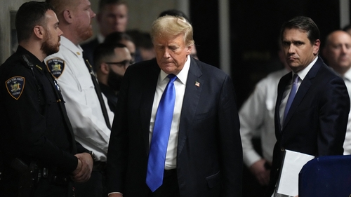 Donald Trump is the first former US president to be convicted of a crime