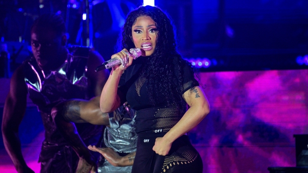 Nicki Minaj: "As a mom, I have to make sure I'm making sound decisions for me to make it home to my son and for my team to make it home to their families."