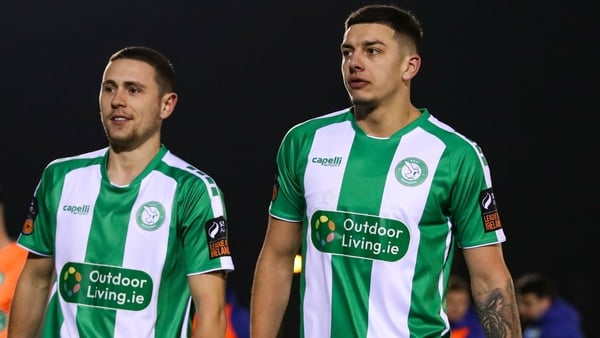 Max Murphy and Cristion Magerusan both featured for Bray in the stalemate at UCD