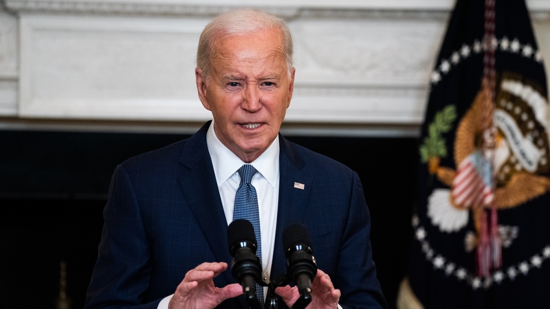 'The justice system should be respected. We should never allow anyone to tear it down', Joe Biden said at the White House