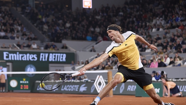 Alexander Zverev hailed his opponent as an "incredible player"