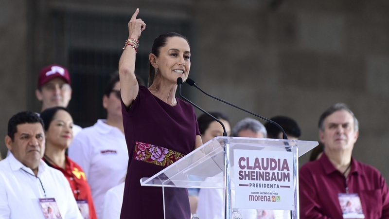Candidate for the Mexican presidency of Claudia Sheinbaum