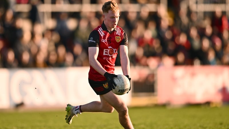 Down's Oisin Savage came off the bench to score a goal against Offaly