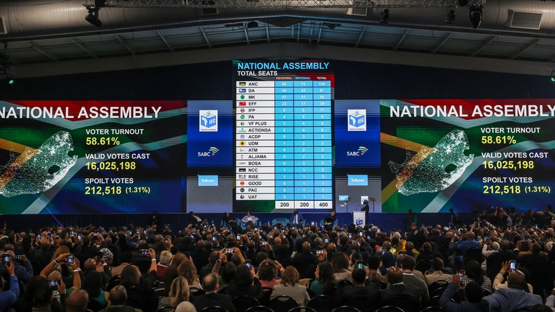 President Cyril Ramaphosa said that the election result was a victory for democracy