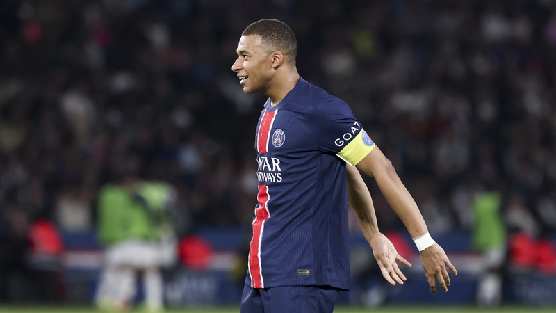 Kylian Mbappe spent almost seven years at Paris St Germain