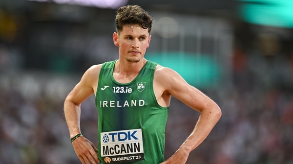 Luke McCann will not be competing at the European Championships in Rome next week