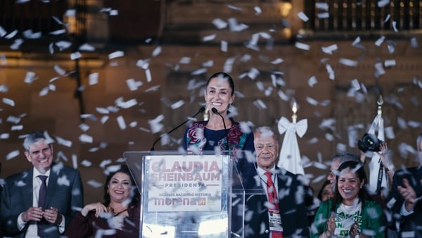 President-elect Claudia Sheinbaum told supporters: 'I won't fail you'