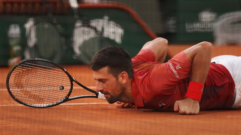 Novak Djokovic produced a gutsy performance