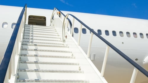 Checking for passports on the steps of aircrafts resumed last year in an attempt to address the number of asylum seekers arriving without documentation (stock image)