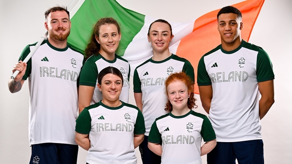 Six swimmers were named in the Paralympics Ireland team