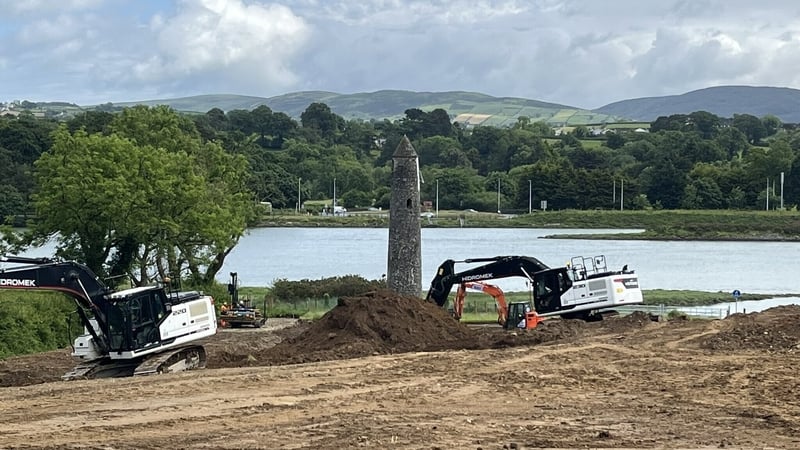 Work has officially commenced on the 195m cable-stayed bridge