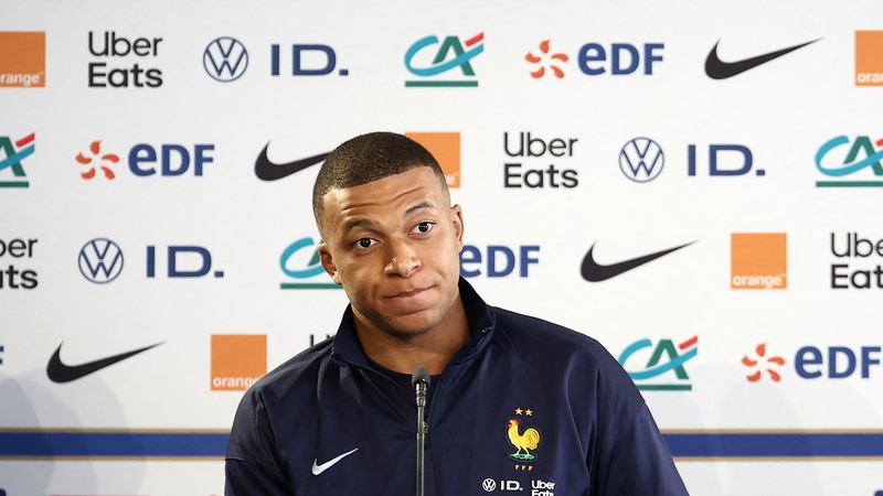 Kylian Mbappe spoke to the French media on Tuesday
