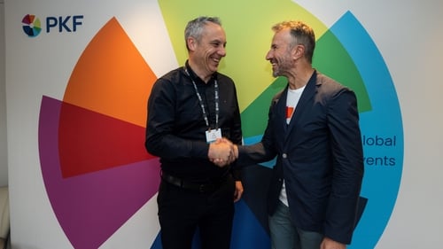 Ian Lawlor, Managing Partner of PKF Brenson Lawlor, and Theo Vermaak, CEO of PKF International