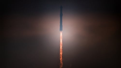 Starship blasted off from Starbase in Boca Chica, Texas at 1.50pm Irish time