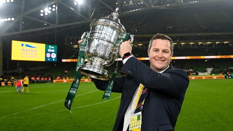 Jon Daly is hoping for a return to the Aviva with Dundalk