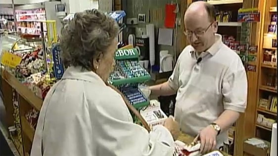 Cobh shopkeeper Denis Murphy, 2004.