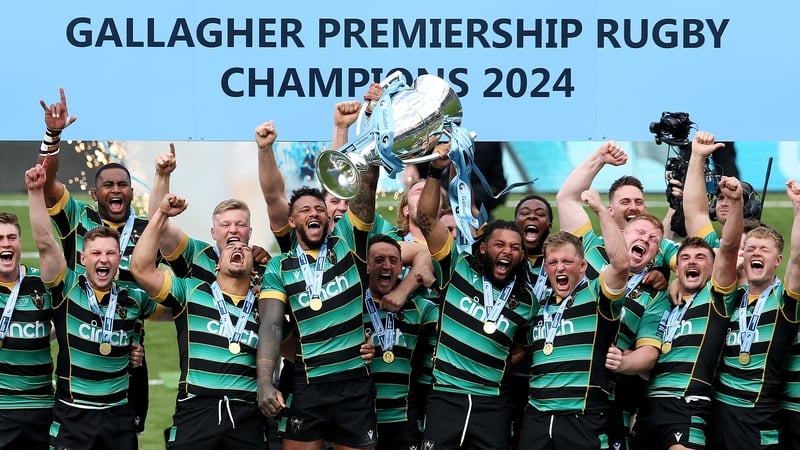 Northampton Saints have won the Premiership for the second time