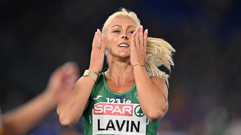Sarah Lavin was unable to match the time from her semi-final heat