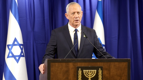 Benny Gantz described the decision as 'complex and painful'
