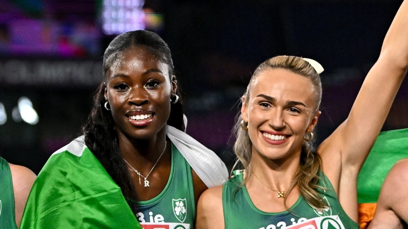 Rhasidat Adeleke and Sharlene Mawdsley have won relay gold together at the championships but will now be aiming for individual medals