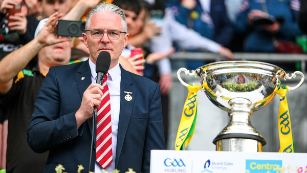 GAA president Jarlath Burns