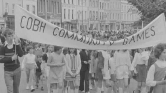 Cobh Folk Festival opening parade, 1974