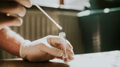 The shot was tested in an ongoing clinical trial of 4,000 adults, split into age groups of 50-64, and 65 and older (stock pic)