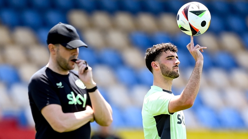 John O'She and Tom Cannon prepare for Portugal