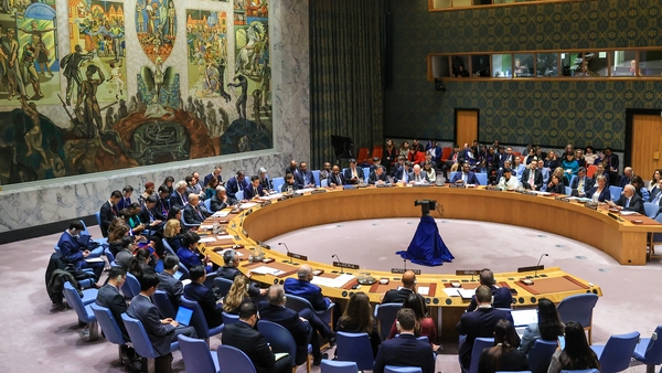 The United Nations Security Council will vote on US-backed text