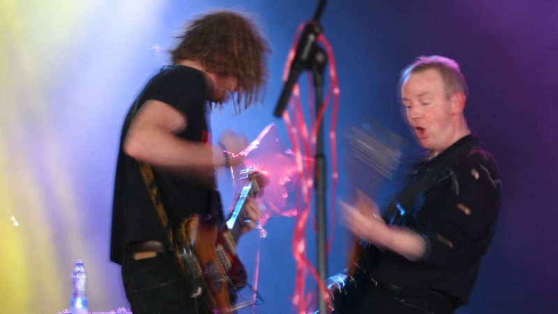 Tom McDonald (left) and Paul O'Mahony right of Loko Parentis