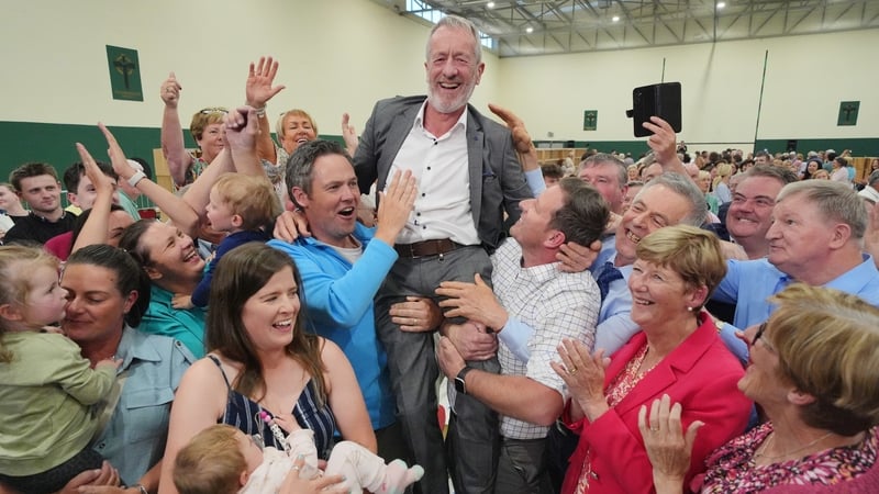 Is é Seán Kelly, FG, an t-aon fheisire Eorpach atá tofa go dtí seo